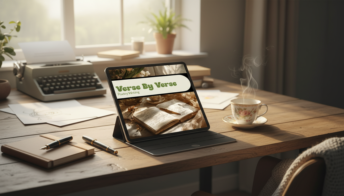 Write Your First Poems: Verse-by-Verse for Beginners