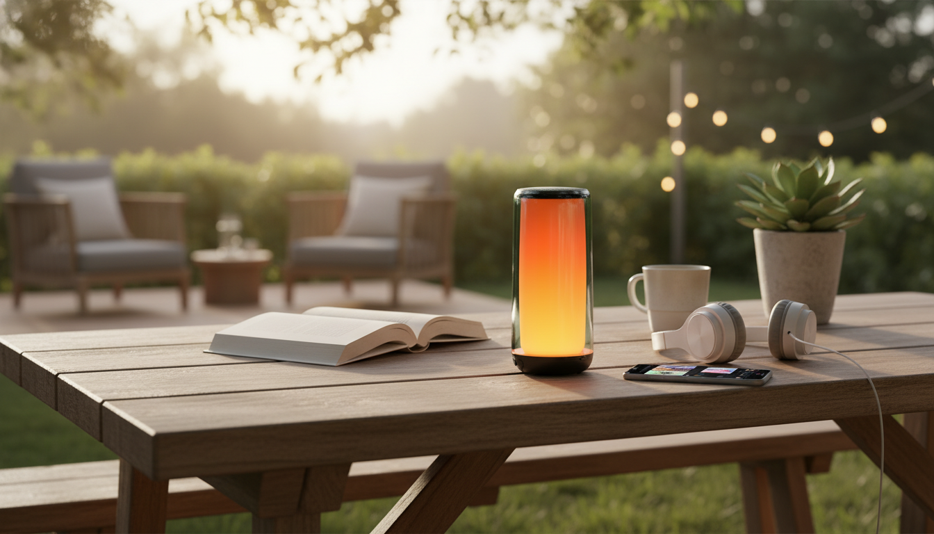Portable Bluetooth Speaker: 360° LED Lights + Dolby Sound