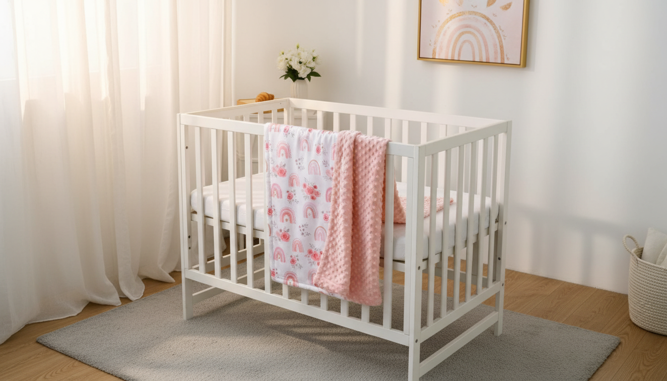 2-Layer Baby Quilt Swaddle: Cozy, Breathable Warmth