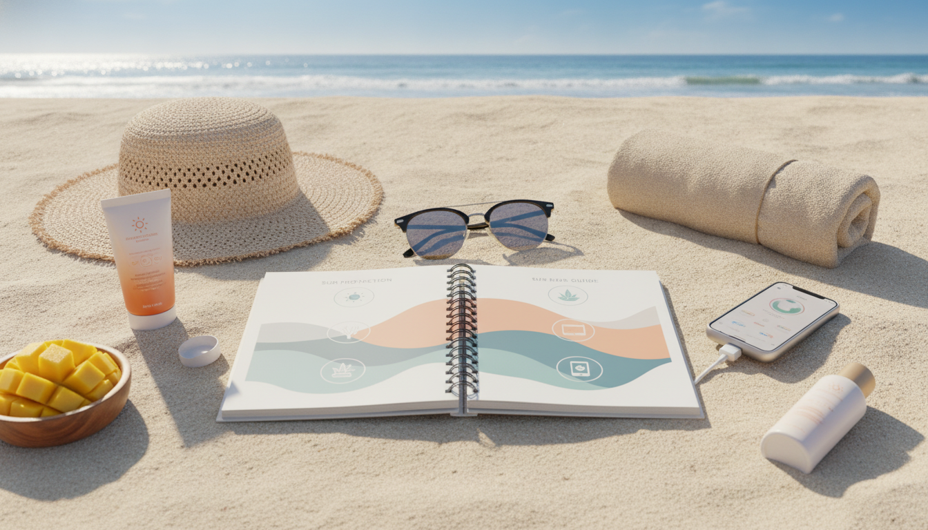 Beach Skincare Blueprint: SPF Timing, After-Sun, Tech