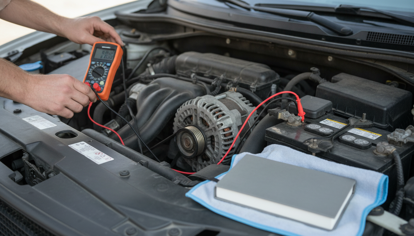 Test Your Car Alternator in Minutes With a Multimeter