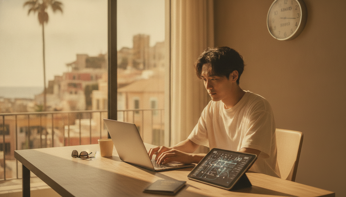 Work Anywhere With AI Skills: Remote Income Abroad