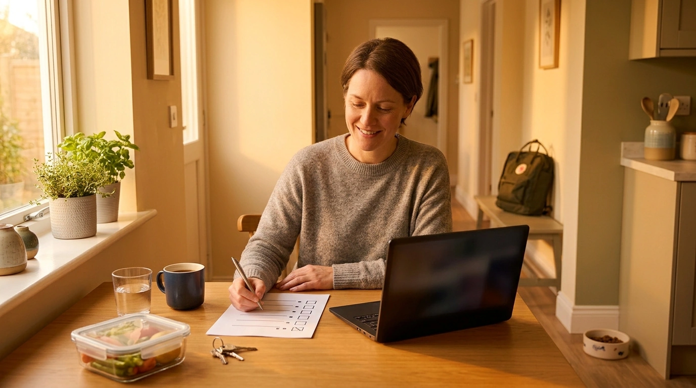 AI Routine Checklist: Build a Calm Morning & Evening Flow