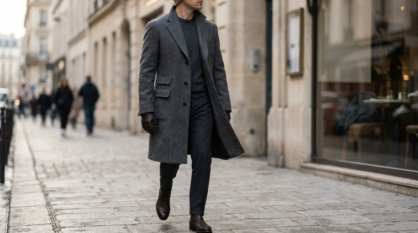 Givenchy Herringbone Wool Coat: Fit, Fabric & Care