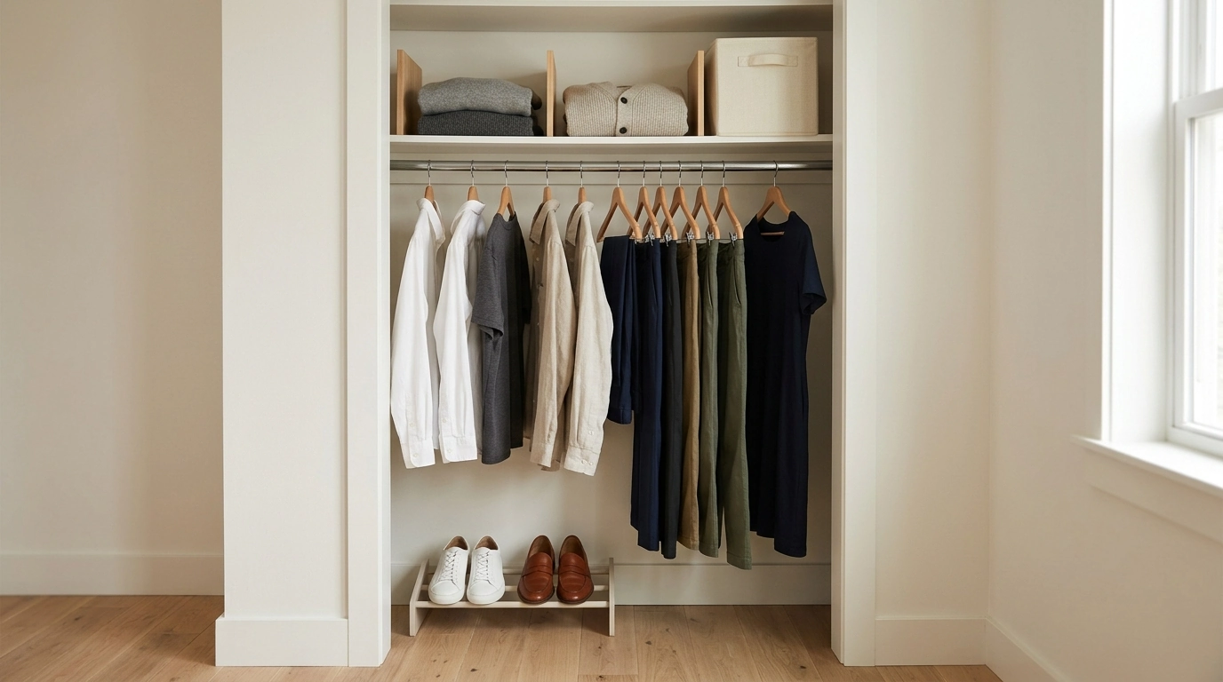 Small Closet Luxe Hacks: Minimalist Checklist for Space