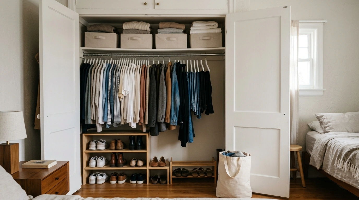 Small Closet Organization: Declutter, Zone, and Store Smart