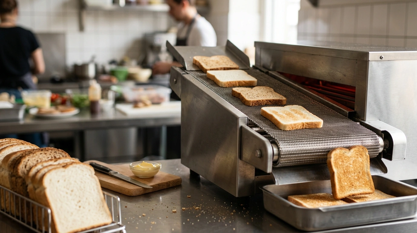 Commercial Conveyor Toaster Price Range: $300–$2,500+