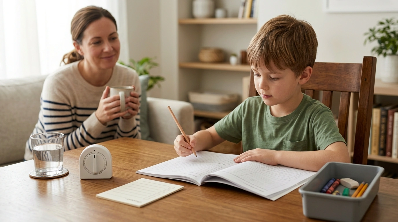 Homework Focus for Kids: Calm Routines Parents Can Use