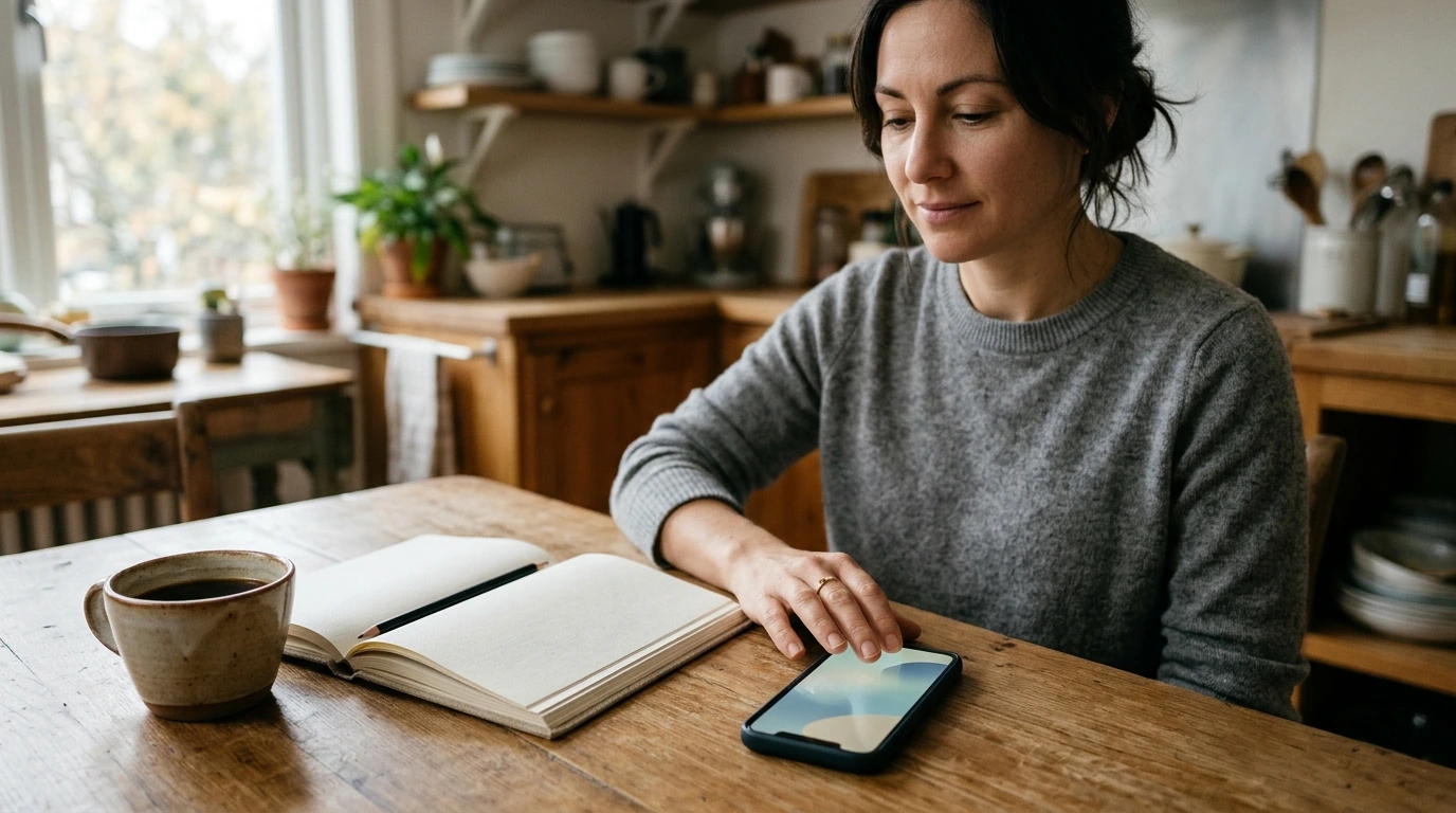 Mindful Bytes: A Gentle Daily Mental Wellness Check-In