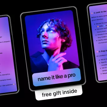 AI Product Naming Workbook for Creators: Name It Like a Pro