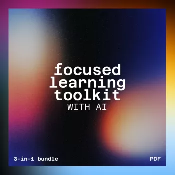 Focused Learning Toolkit with AI: 3-Step Study System