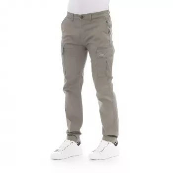Baldinini Trend Beige Cargo Trousers: Fit & Styling